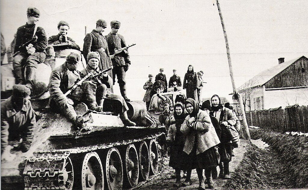 Moment image for Soviet Army encircles German corps