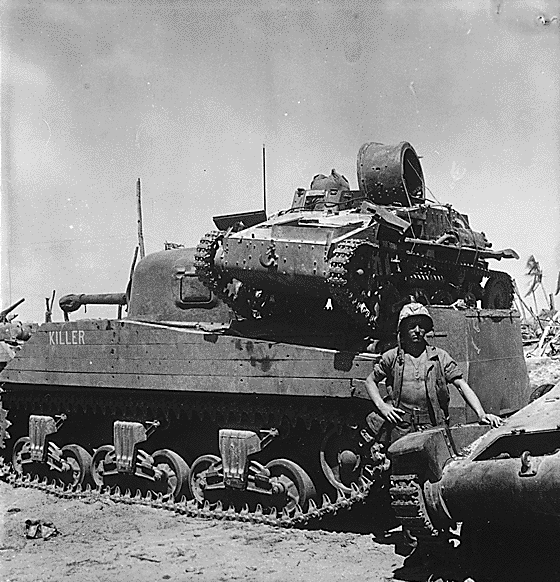 Moment image for Kwajalein secured by American forces