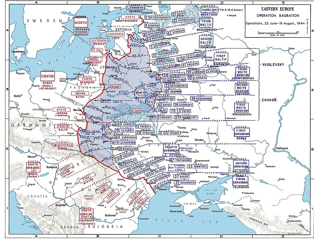Moment image for Soviets launch Operation Bagration