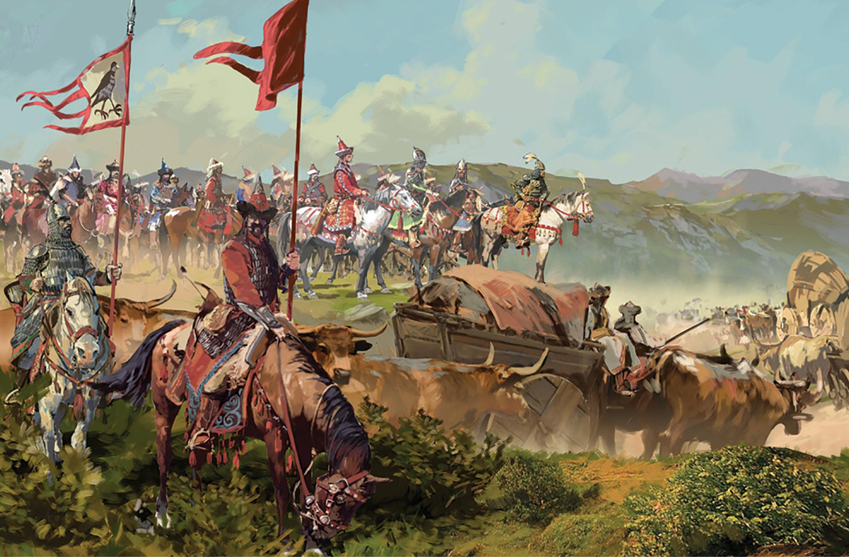 Moment image for The Magyars' Arrival in the Carpathian Basin