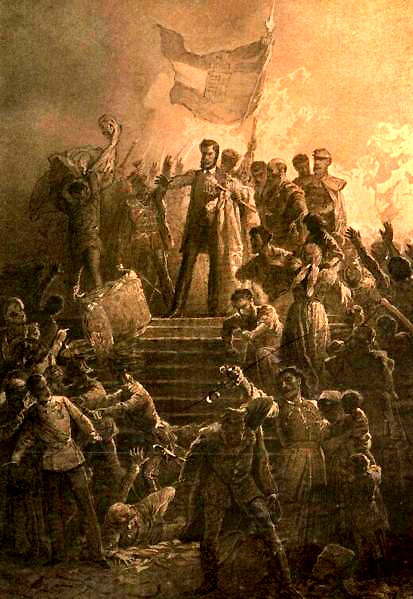 Moment image for Revolution against Habsburg rule erupts