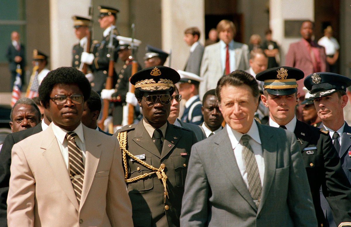 Moment image for Presidential Election Staged by Doe Following 1984 Referendum in Liberia