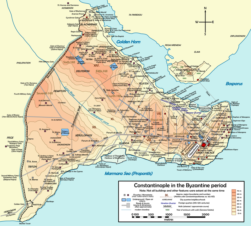 Moment image for Foundation of Constantinople by Emperor Constantine for ultimate rule.