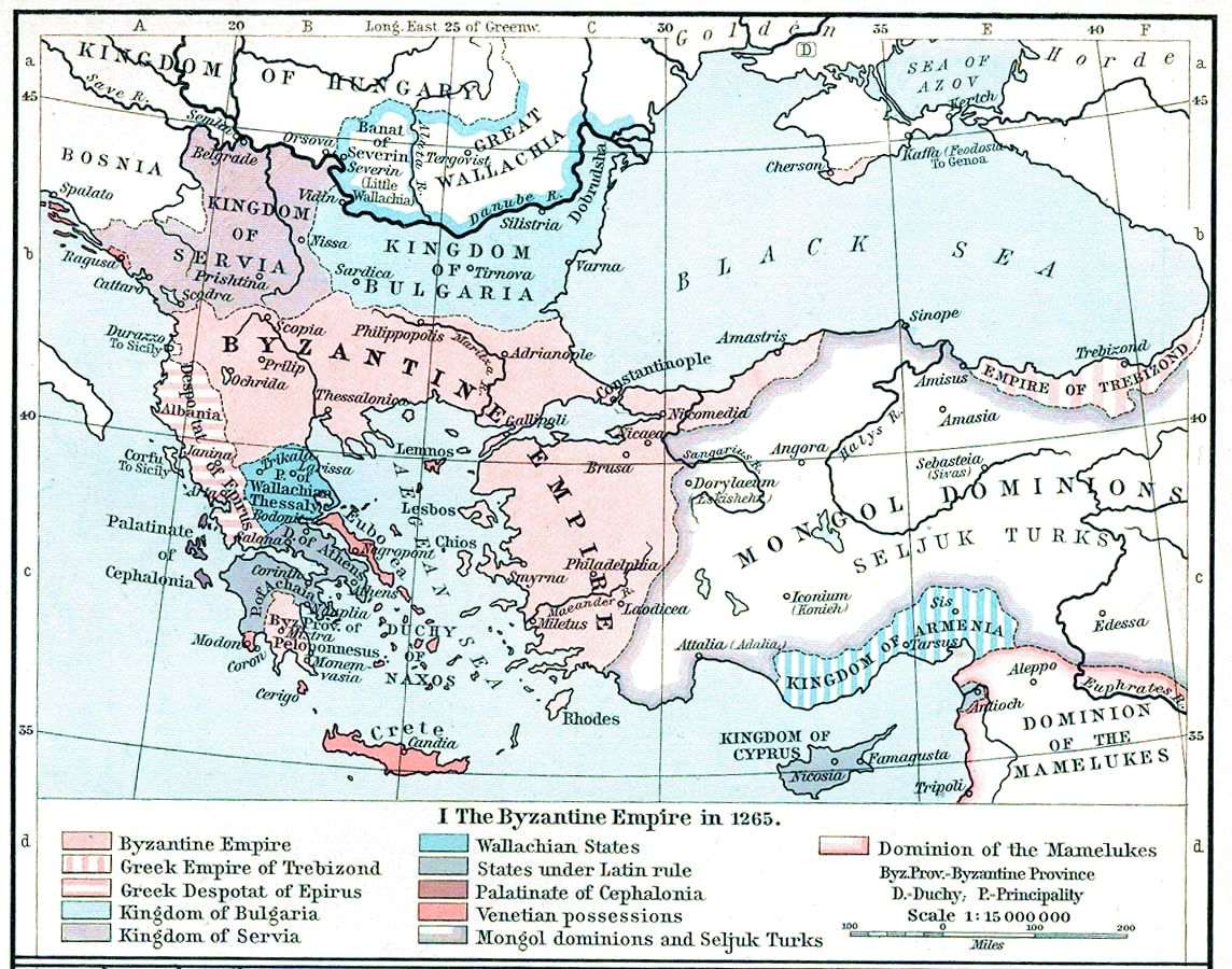 Moment image for Treaty of Nymphaeum ends conflict between Nicaea and Rûm - Byzantine-Seljuk Wars conclude.