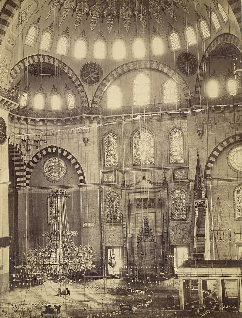 Moment image for Architect Mimar Sinan designs Istanbul's Suleymaniye Mosque