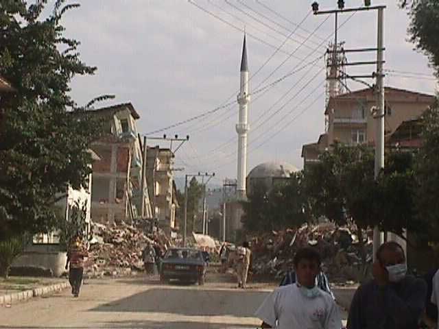 Moment image for Massive earthquake devastates Marmara region, leaving extensive damage behind.