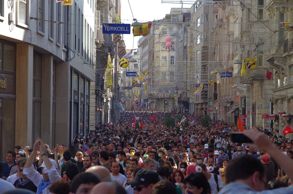 Moment image for Nationwide Anti-Government Demonstrations Sparked by Gezi Park Conflict
