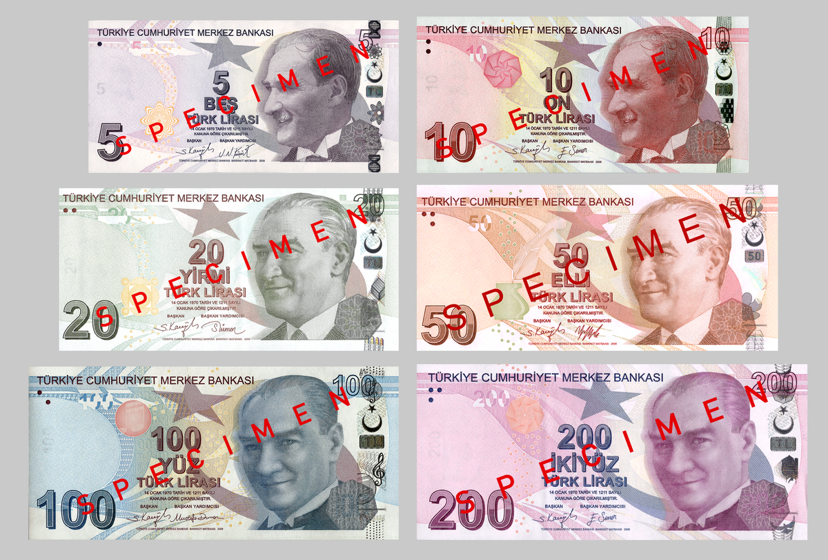 Moment image for Turkey Implements New Lira Currency, Eliminates Six Zeroes