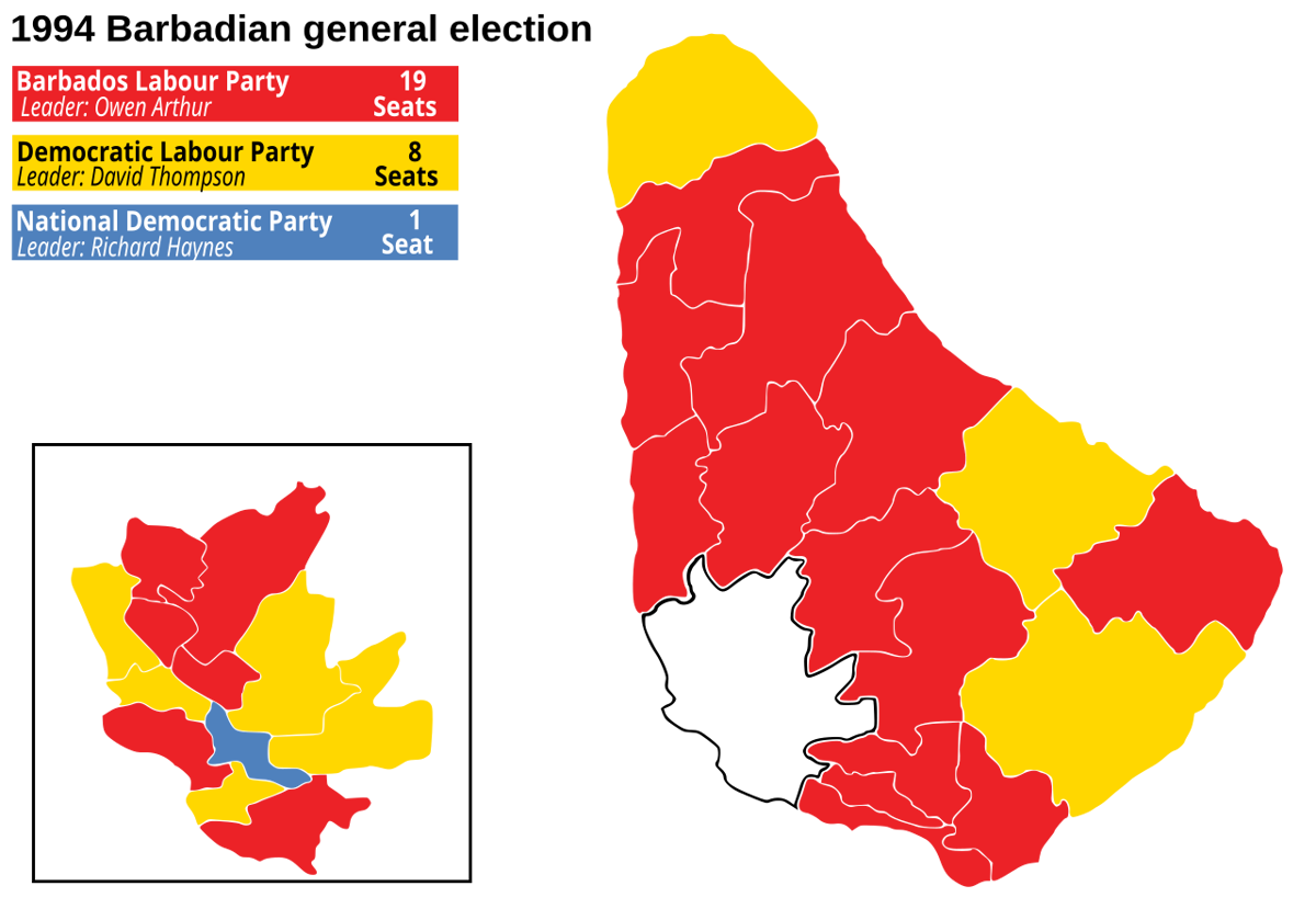 Moment image for Owen Arthur Leads BLP to Victory in Barbados Election, Promising Economic Reform and Development