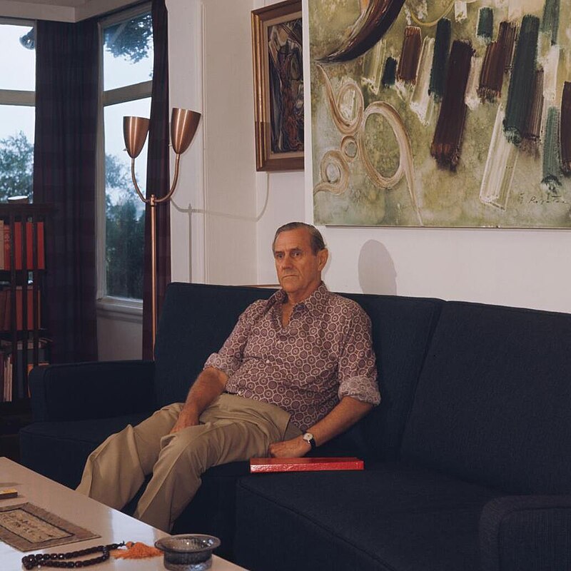 Moment image for Patrick White Becomes First Australian Nobel Laureate in Literature
