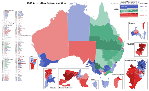 Moment image for 1980 Federal Election: Coalition emerges victorious.
