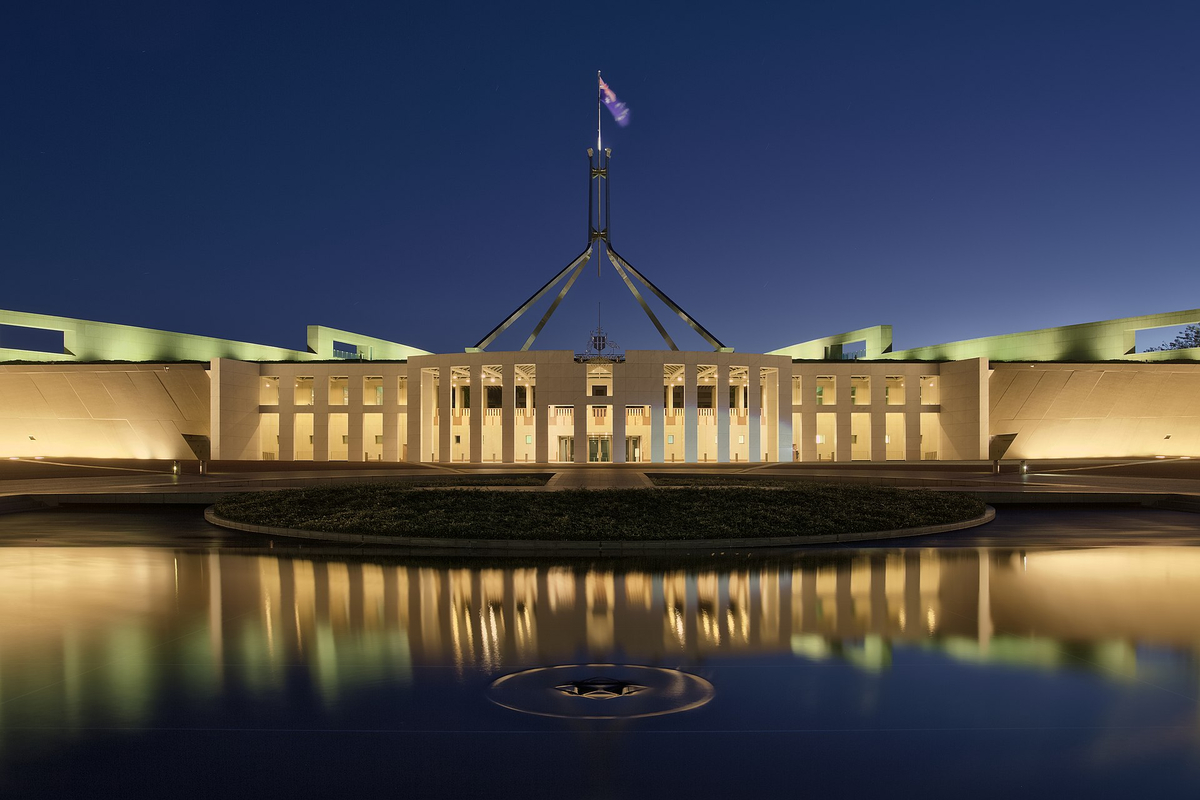 Moment image for New Parliament House opens in Canberra