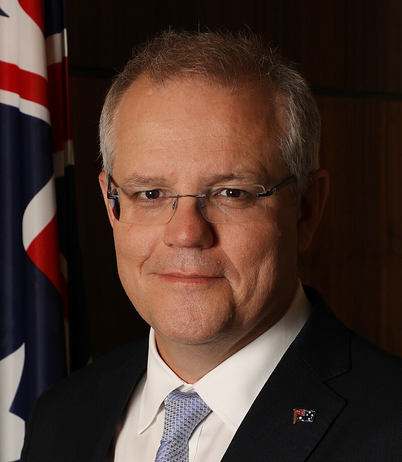 Moment image for Scott Morrison Sworn in as 30th Prime Minister