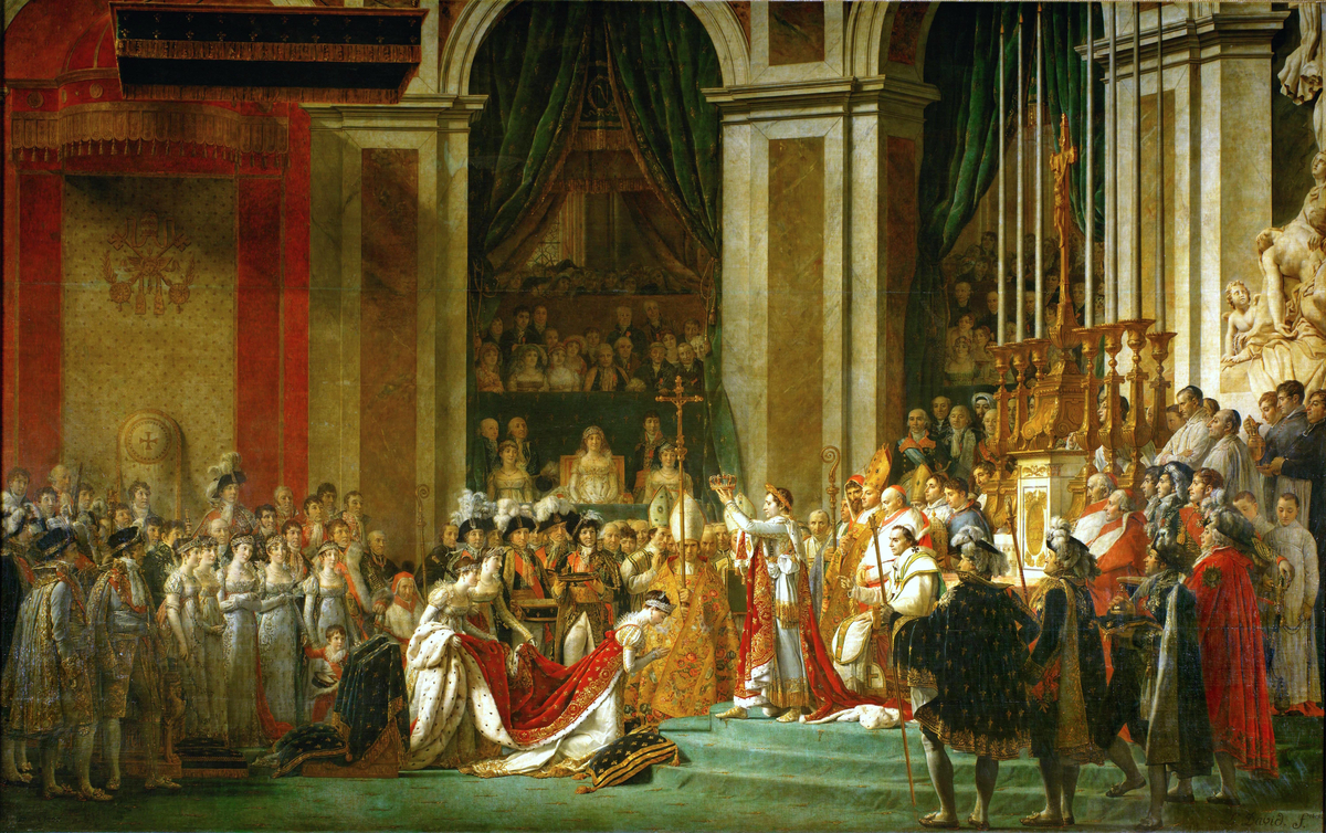 Moment image for Napoleon Crowns Himself Emperor at Notre Dame