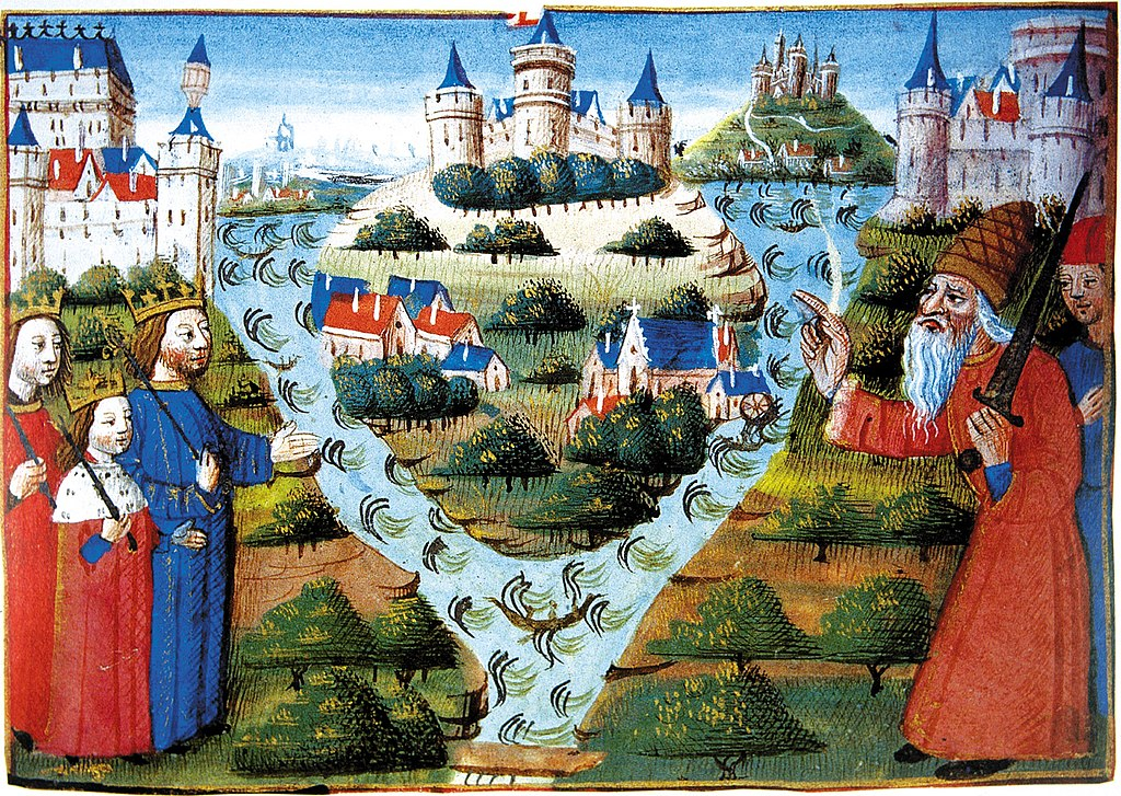 Moment image for Division of Carolingian Empire through the Treaty of Verdun