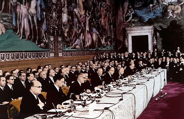 Moment image for Treaty of Rome: Foundation for European Economic Community