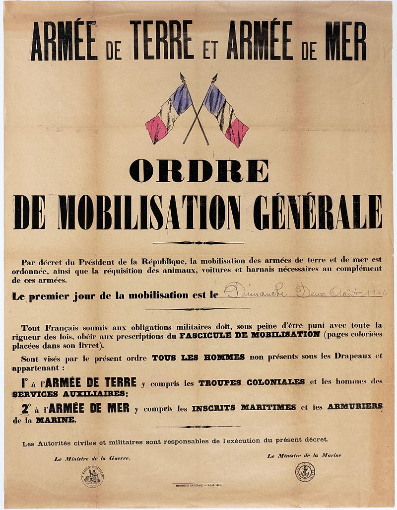 Moment image for German Empire Declares War on France, Starting WWI.