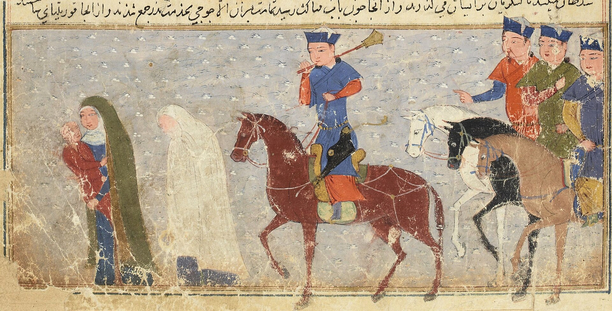 Moment image for Mongols conquer Khwarezmian Empire in Battle of Parwan, asserting dominance in the region.
