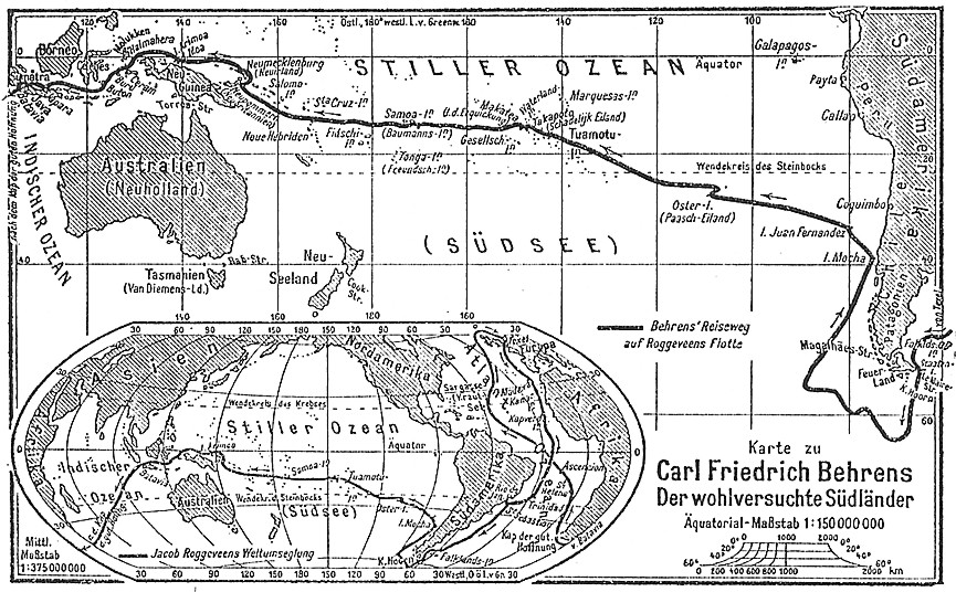 Moment image for Exploration of Samoan Islands by Dutch Explorer Jacob Roggeveen Shaped European Presence in the Pacific.
