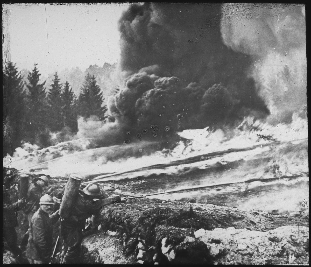 Moment image for Impact of Flamethrowers on WWI Trench Warfare: Battle of Hooge and Evolution of Combat