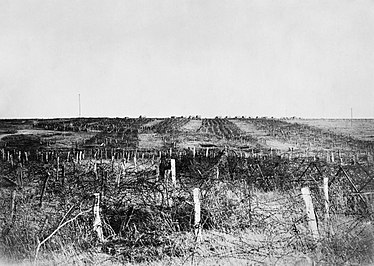 Moment image for Canadian forces capture key German defensive line in World War I's Hundred Days Offensive.