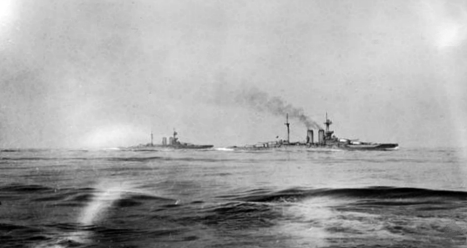 Moment image for Battle of Jutland: Decisive naval clash in WWI with heavy casualties and strategic consequences.