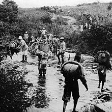 Moment image for East African Campaign: Allies push against Germans in Tanzania during World War I.