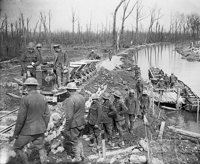 Moment image for Battle of Arras: Canadian success at Vimy Ridge in WWI - Allied offensive on Western Front.