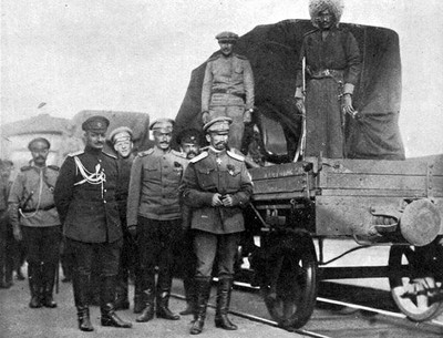Moment image for Kerensky Offensive- Russian morale shattered, political unrest grows, leading to government downfall.
