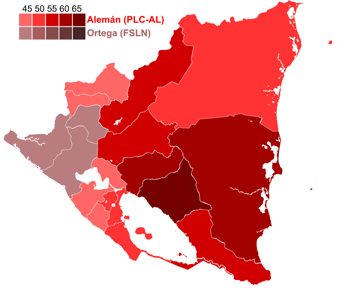 Moment image for Daniel Ortega and Sandinistas Lose to Arnoldo Alemán