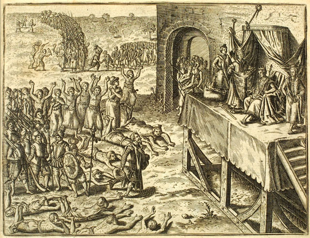 Moment image for Portuguese forces triumph over Kongo Kingdom in a historic battle.