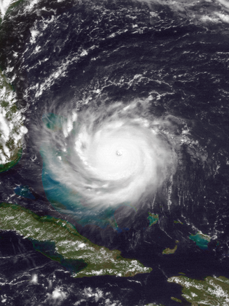 Moment image for Hurricane Andrew made a significant impact on the Bahamas
