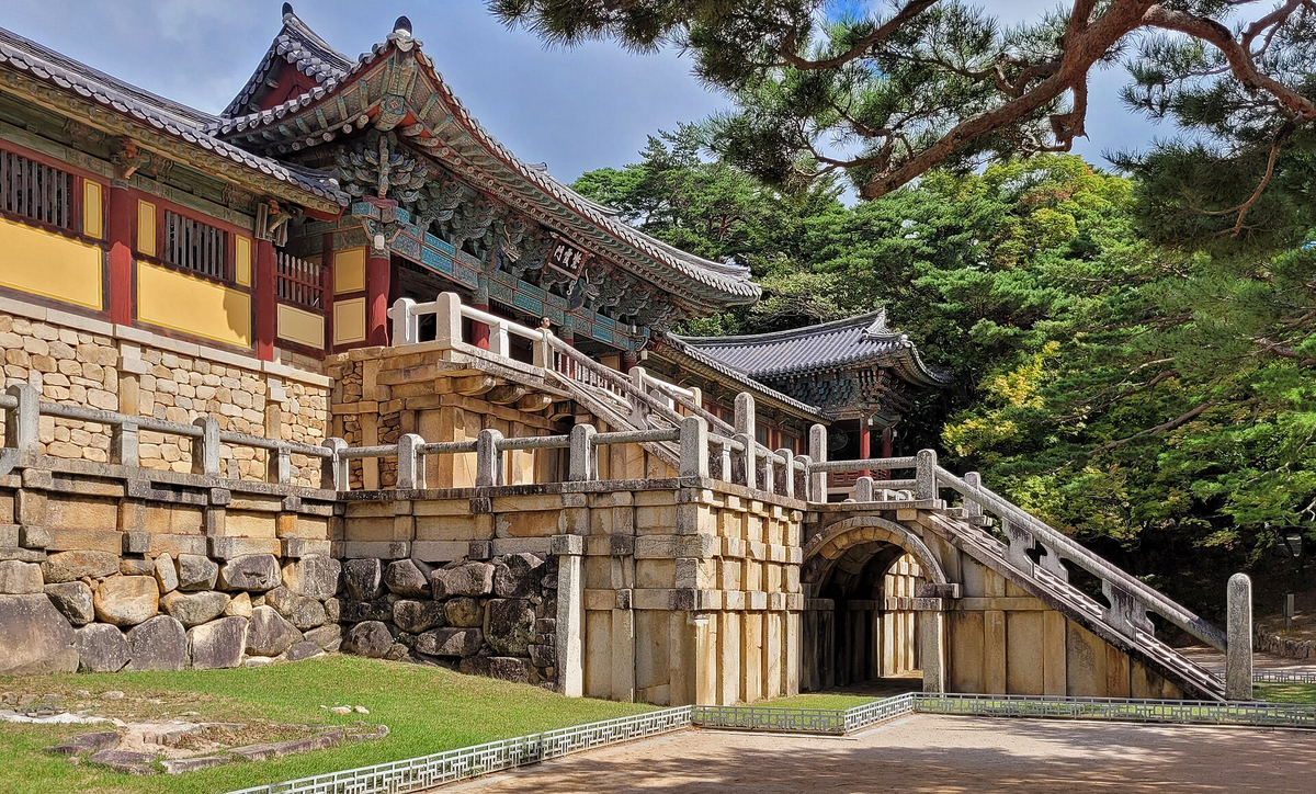 Moment image for Construction of Bulguksa Temple