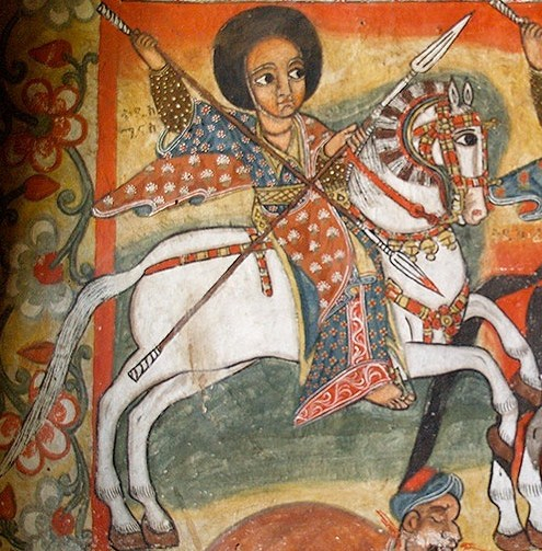 Moment image for Menas defeats revolt in Emfraz, demonstrating Emperor's power and leadership.