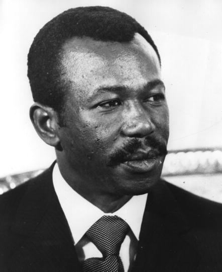 Moment image for Mengistu Haile Mariam found guilty of genocide crimes after lengthy trial process.