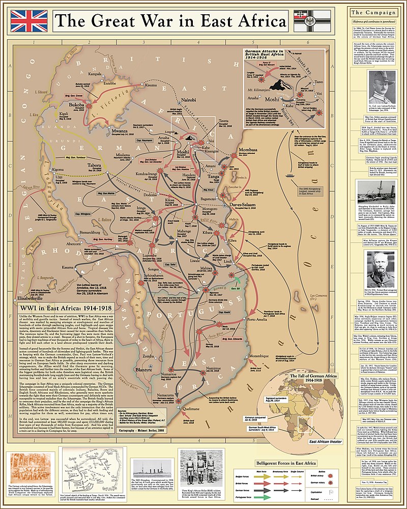 Moment image for East African Campaign: World War I Battles