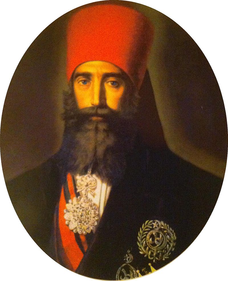 Moment image for Prince Ahmed I ibn Mustafa was overthrown and put to death for unknown reasons.