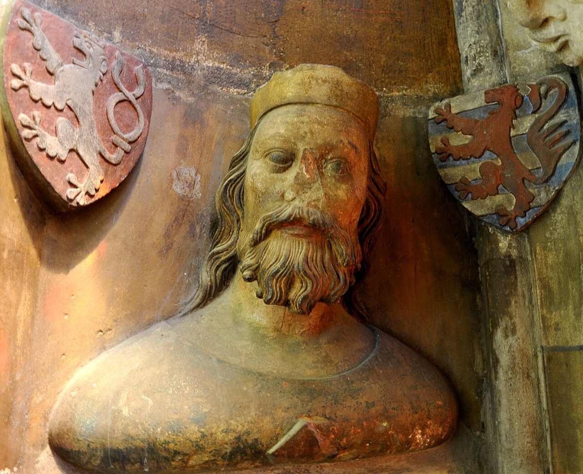 Moment image for John the Blind establishes prestigious Order of the Golden Fleece.