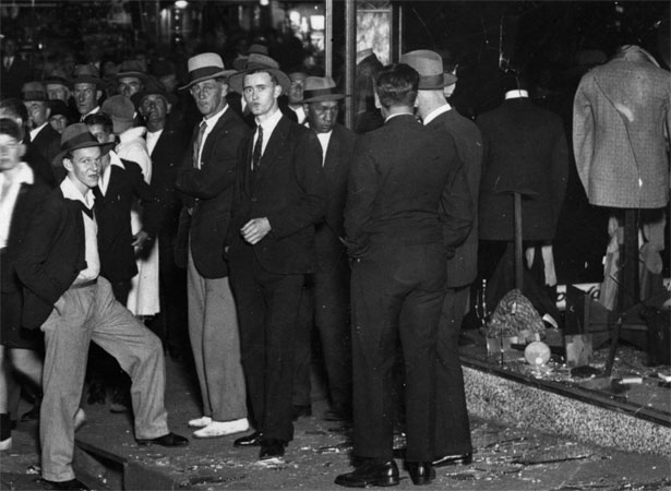 Moment image for Widespread Unemployed Riots in Auckland, Dunedin, and Christchurch