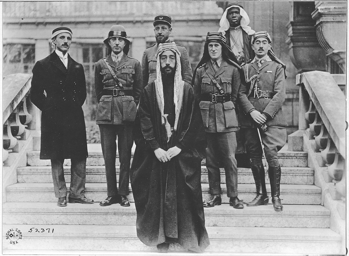 Moment image for Iraq gains independence from British control.