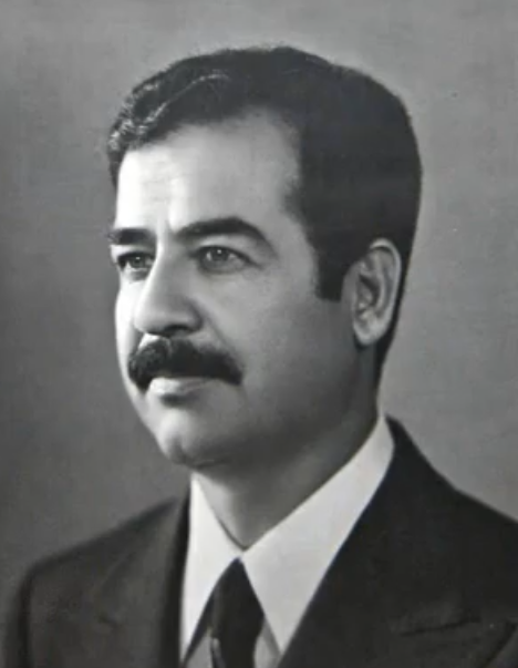 Moment image for Saddam Hussein's rise to Vice Presidency in Iraq.