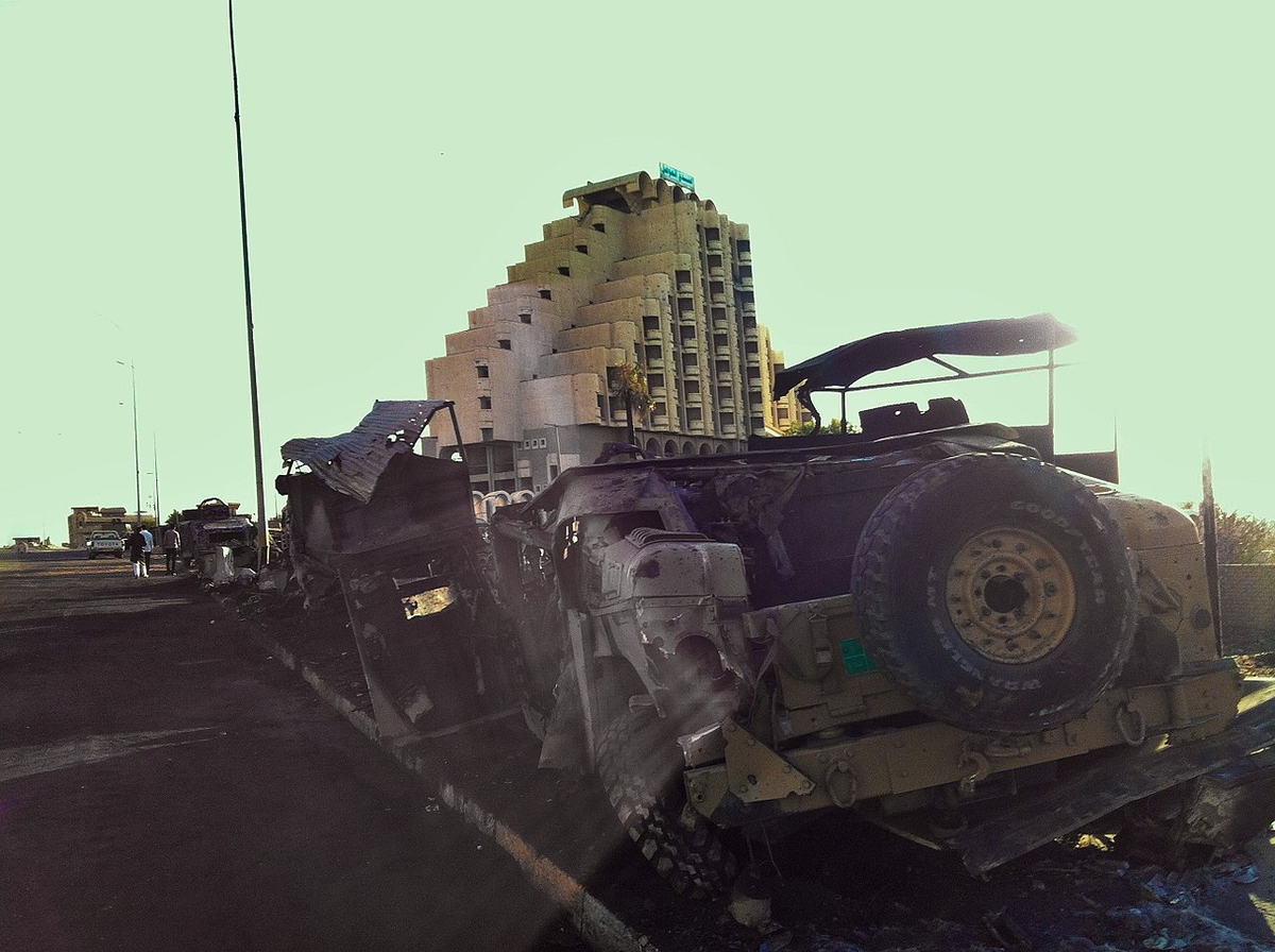 Moment image for ISIS captures Mosul, escalating conflict in the region by taking Iraq's second-largest city.