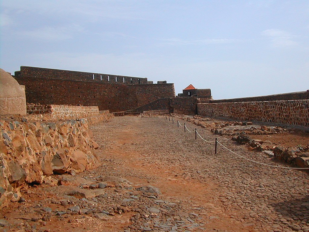 Moment image for Construction of Fortaleza Real de São Filipe in Cidade Velha, Santiago Island