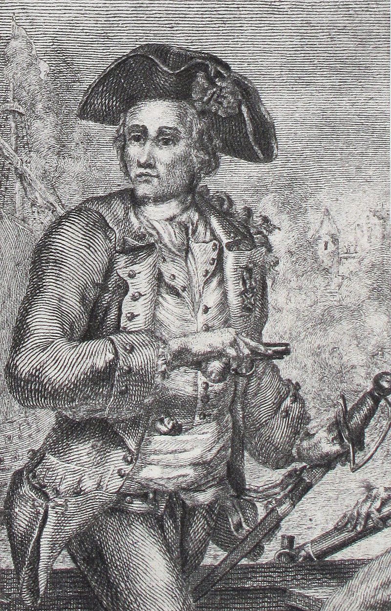 Moment image for French pirate Jacques Cassard led attack on Cidade Velha in Cabo Verde, devastating the settlement.