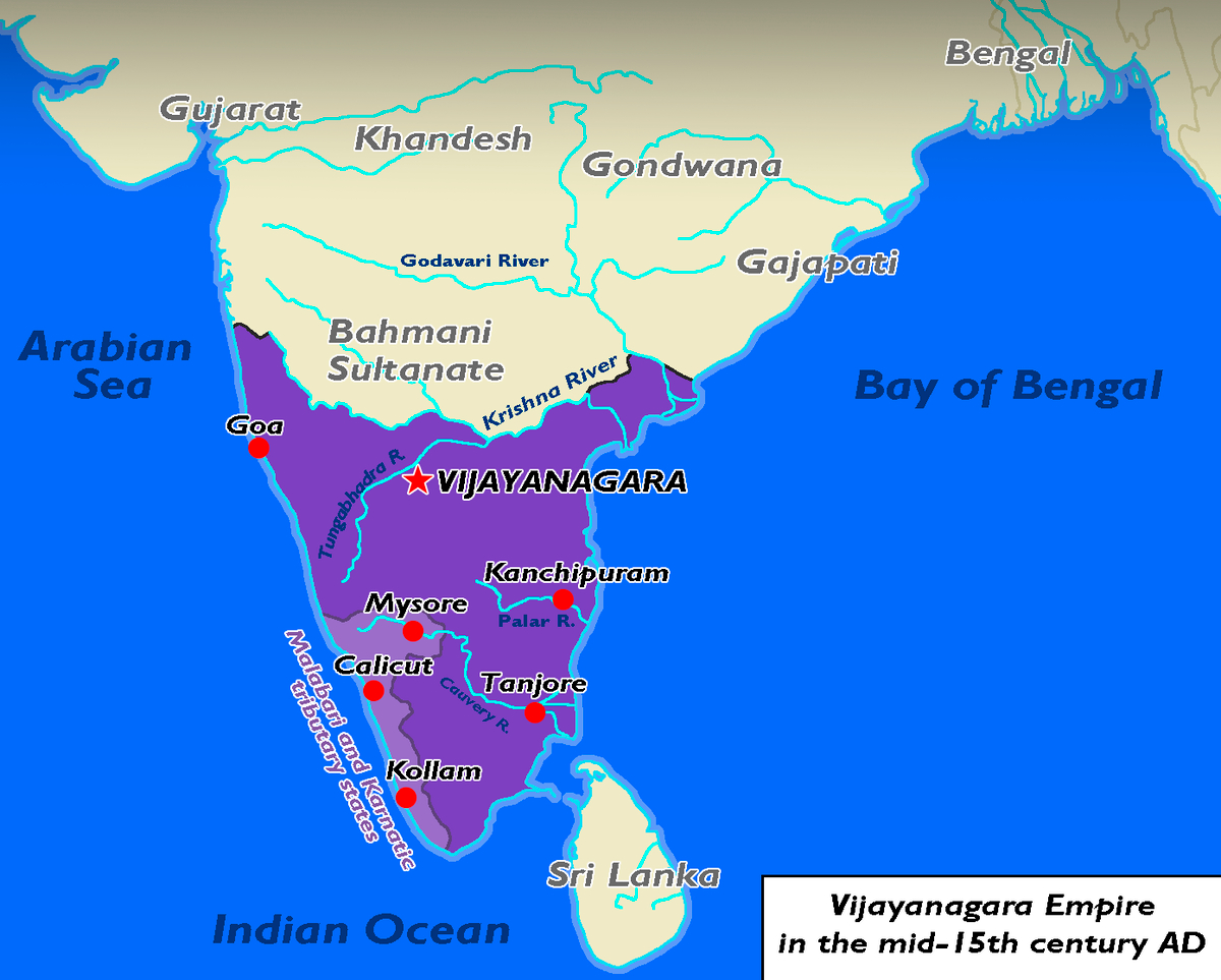 Moment image for Krishnadevaraya triumphs over Bijapur in Raichur Battle