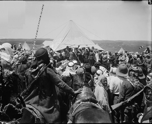 Moment image for Creation of Transjordan's emirate within British governance in early 20th century Middle East.
