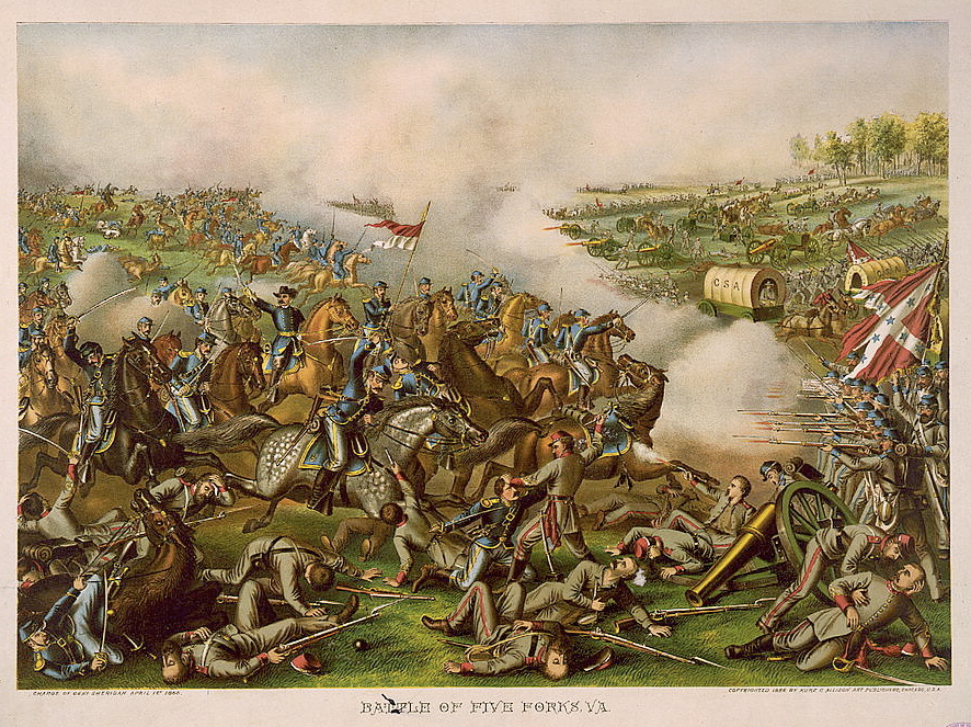 Moment image for Confederate Defeat at Battle of Five Forks