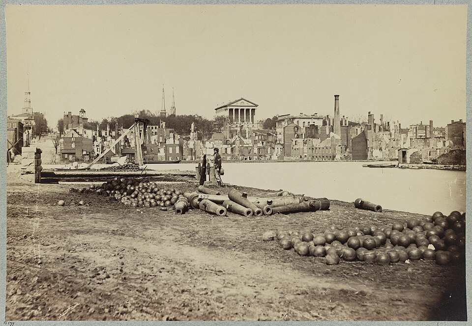 Moment image for Confederate Capital Evacuated by Government Forces