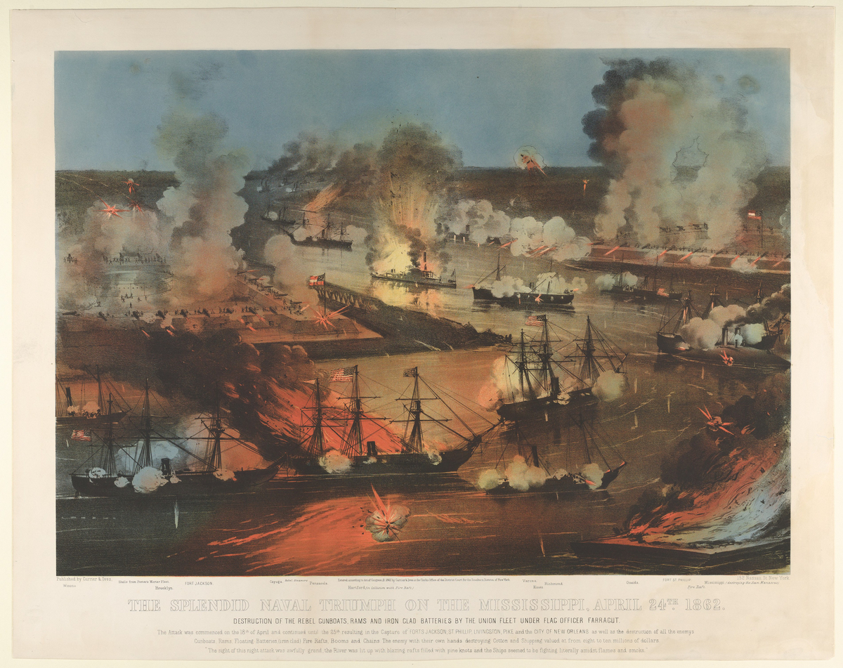 Moment image for Union Navy Captures New Orleans