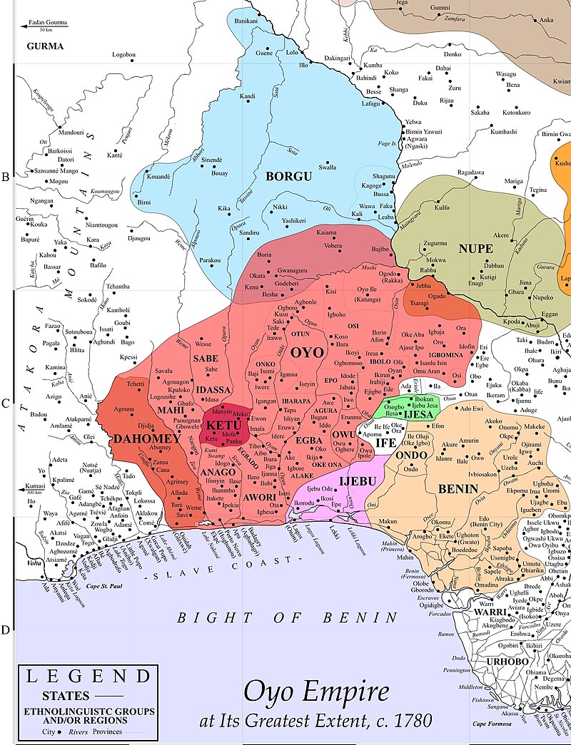 Moment image for Devastation of Oyo Empire's capital by Fulani Jihadists.